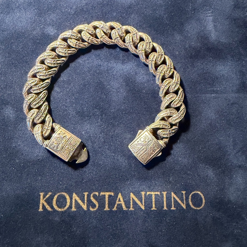 Konstantino Silver Chain Bracelet